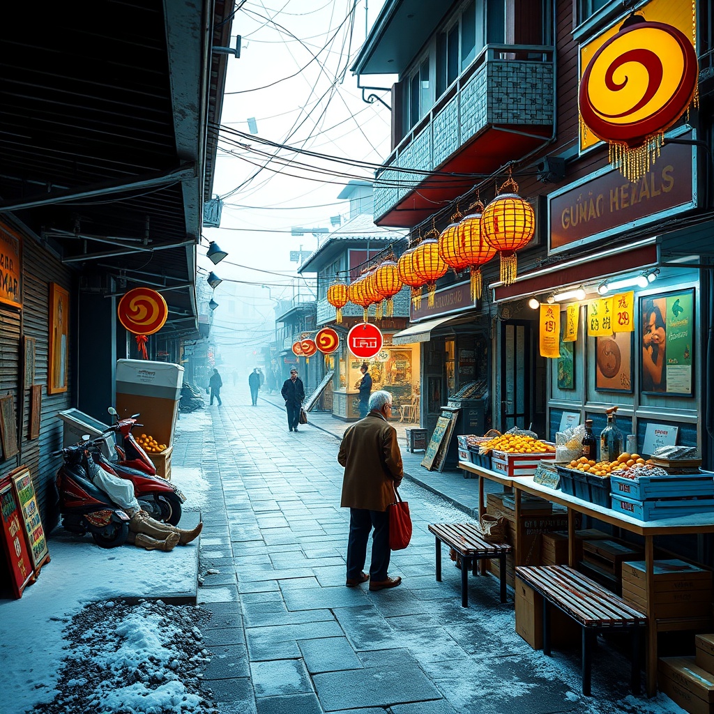 Güneş ışınlarının S-kıvrımlı kumaş üzerinde yansıması ve dağılmasını gösteren fotorealisti