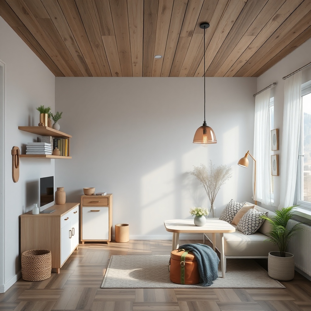 Bir IKEA FYRTUR perde